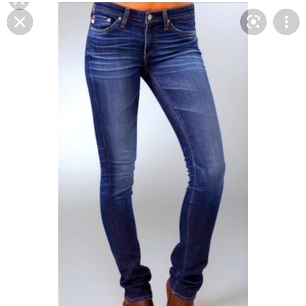 AG Adriano Goldschmied Premiere skinny straight jean
